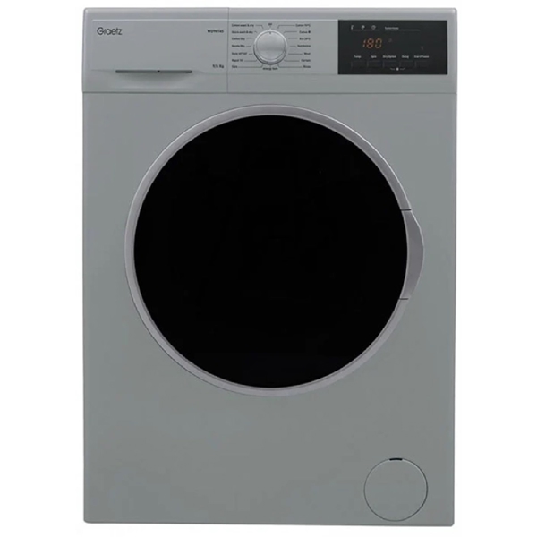 Washing Machine Graetz WD9614TS, 9Kg, A, 1400Rpm, 77Db, Silver