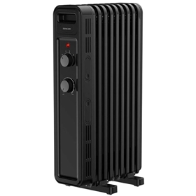 ზეთის რადიატორი Sencor SOH 3509BK, 2000W, 10-18m², Oil Radiator, Black