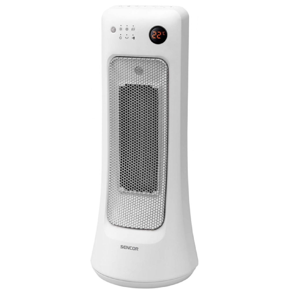 ელექტრო გამათბობელი Sencor SFH 8019WH, 2000W, 20m², Electric Heater, White
