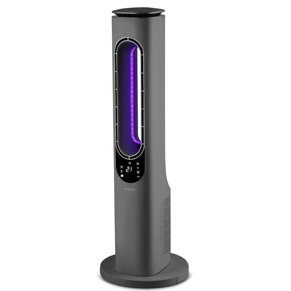 ელექტრო გამათბობელი Sencor SFH 3704SL, 2000W, Electric Heater, Grey