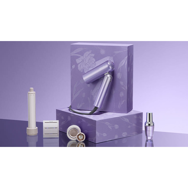 თმის სტაილერი Dreame AHD52 Нairdryer Pocket Ultra, 1500W, Hair Styler, Purple