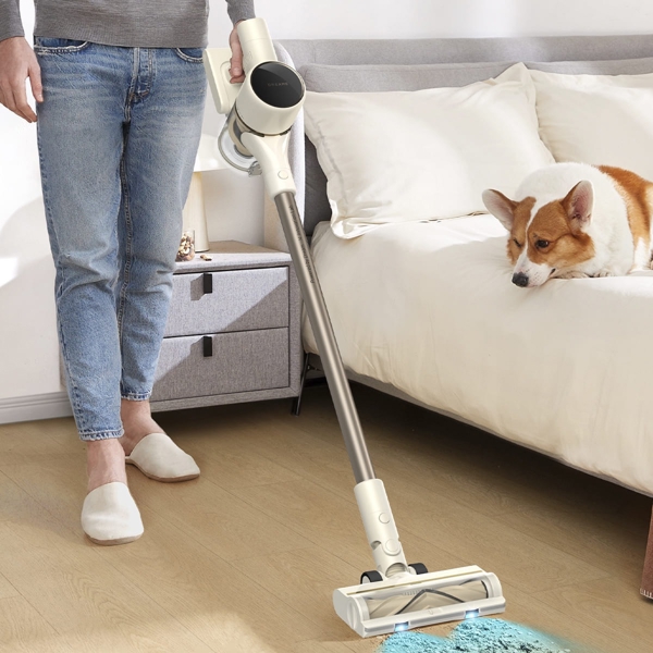 მტვერსასრუტი Dreame VZV22A R10s, 350W, 600ML, Vacuum Cleaner, White/Bronze