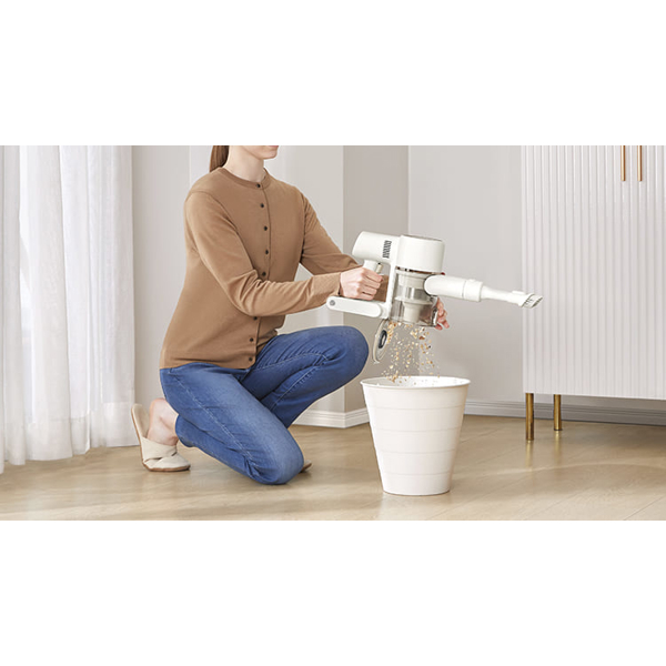 მტვერსასრუტი Dreame VZV22A R10s, 350W, 600ML, Vacuum Cleaner, White/Bronze