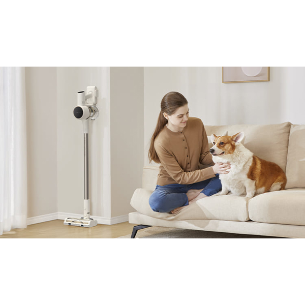 მტვერსასრუტი Dreame VZV22A R10s, 350W, 600ML, Vacuum Cleaner, White/Bronze