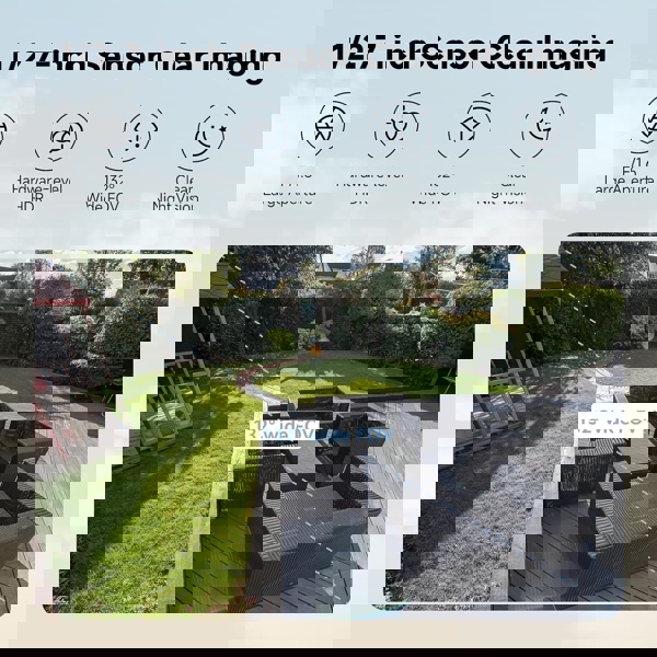 ვიდეო სათვალთვალო კამერა Xiaomi BHR7747GL BW400 Pro Set, 4 MP, Solar Outdoor Camera, White