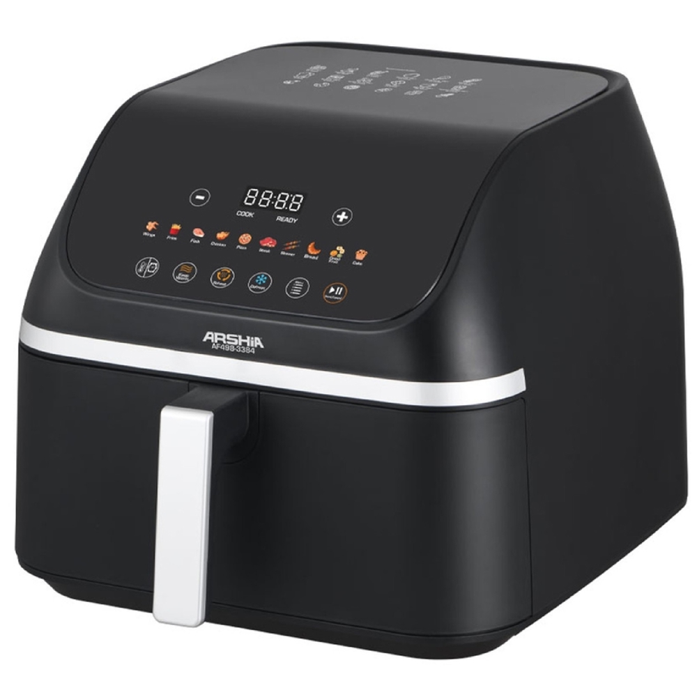 Air Fryer Arshia AF498-3384, 1900W, 9L, Black