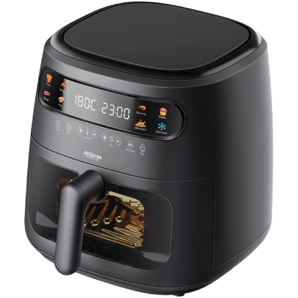 აეროგრილი Arshia AF478-3183, 1750W, 8L, Air Fryer, Black