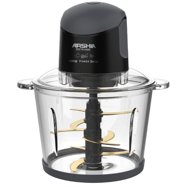 ჩოპერი Arshia EC278-3420, 800W, 3L, Chopper, Black