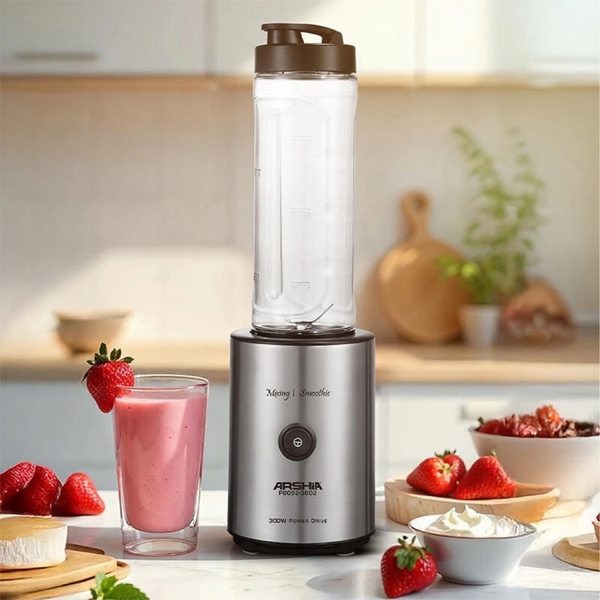 ბლენდერი Arshia PB092-3602, 300W, 600ML, Blender, Silver