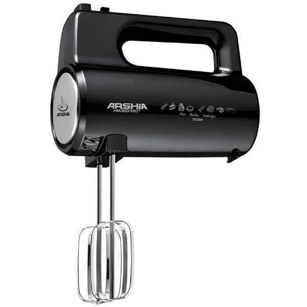 მიქსერი Arshia HM360-3601, 500W, Mixer, Black