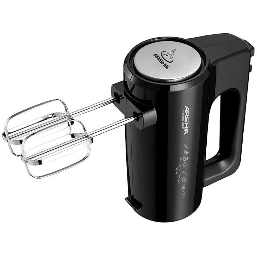 მიქსერი Arshia HM360-3601, 500W, Mixer, Black