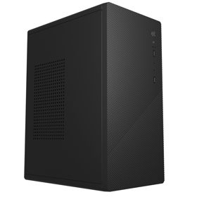 ქეისი ALLX AX-B1635, Computer Case, MATX, ITX, USB1.0x2, Black