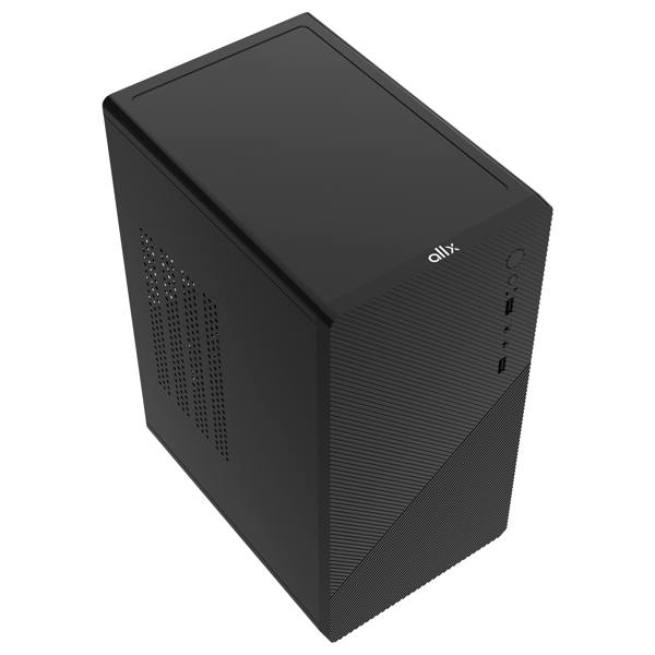 ქეისი ALLX AX-B1635, Computer Case, MATX, ITX, USB1.0x2, Black