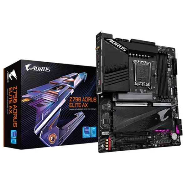 დედა დაფა Gigabyte 9MZ79AELX-00-G11 Z790 AORUS ELITE AX 1.1, LGA1700, DDR5 DIMM, 256GB