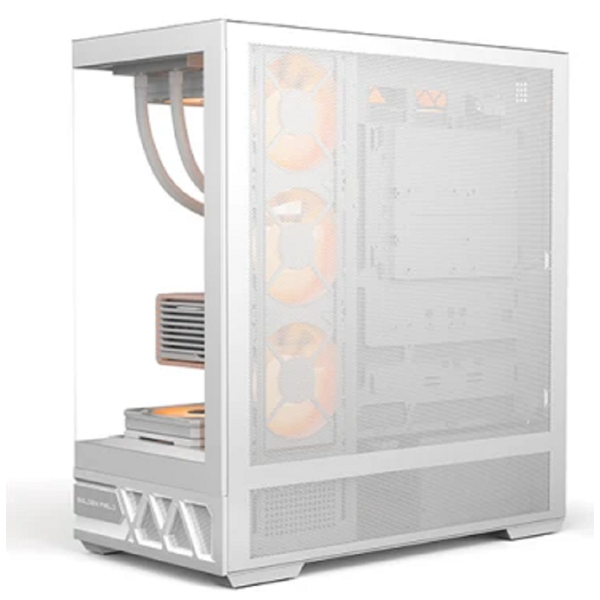 Computer Case Field BALANCE WORLD 1, MidT, ATX, M-ATX, 2xUSB 3.0, USB Type-C, Audio, White