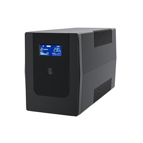 უწყვეტი კვების წყარო EAST EA2120, Line interactive, 1200VA, LCD, UPS, Black