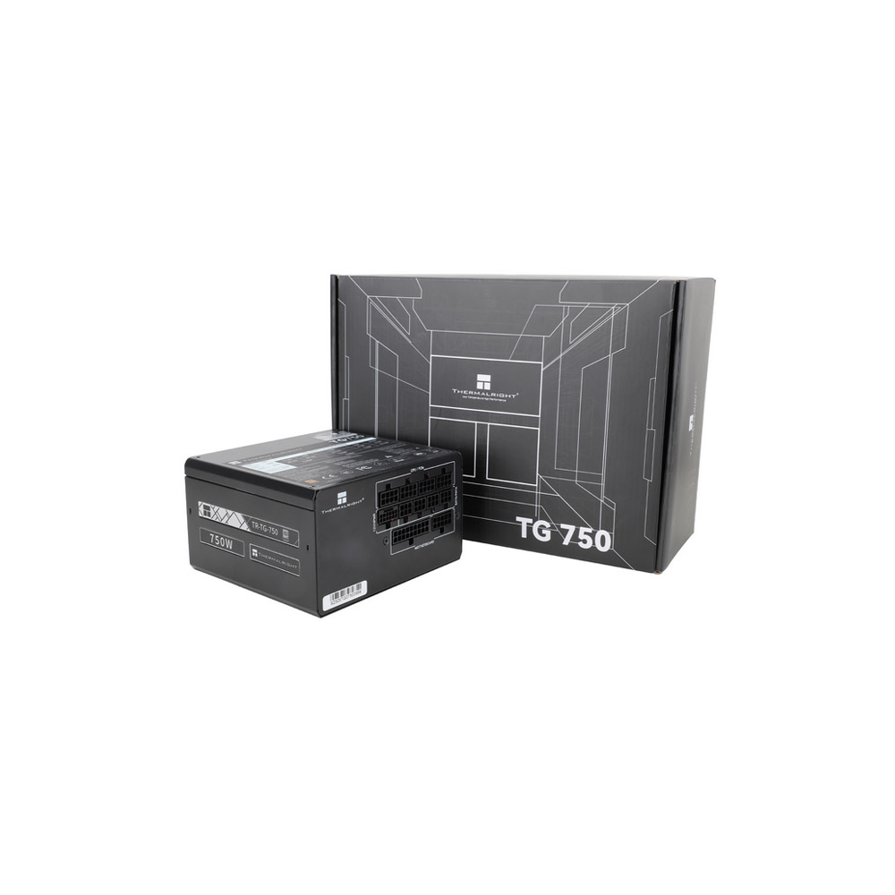 Power Supply ThermalRight TR-TG750, 750W, 80Plus Gold, Black