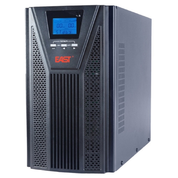 უწყვეტი კვების წყარო East EA903PS, 3000VA, 4xEURO, Online UPS, Black