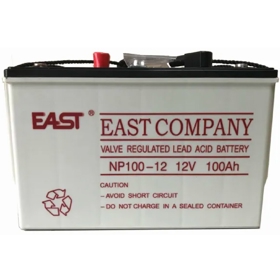 UPS-ის აკუმულატორი EAST NP100-12, 12V, 100Ah, UPS Battery, White
