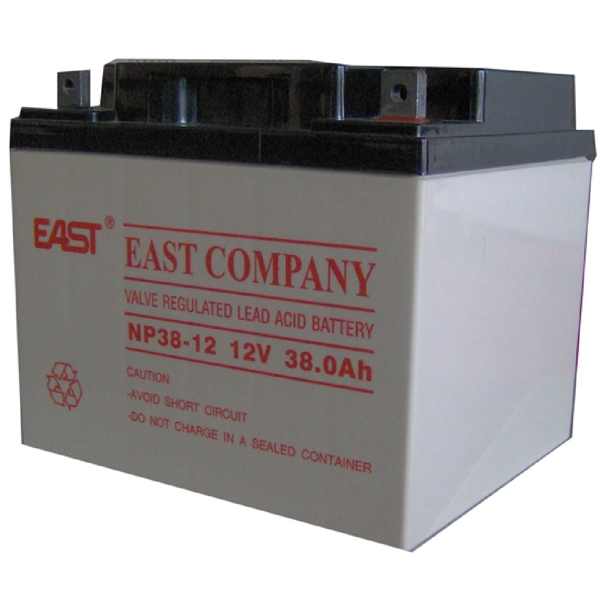 UPS Battery EAST NP38-12, 12V, 38Ah, White