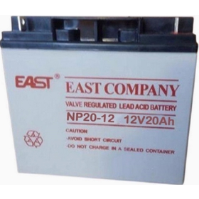 UPS-ის აკუმულატორი EAST NP20-12, 12V, 20Ah, UPS Battery, White