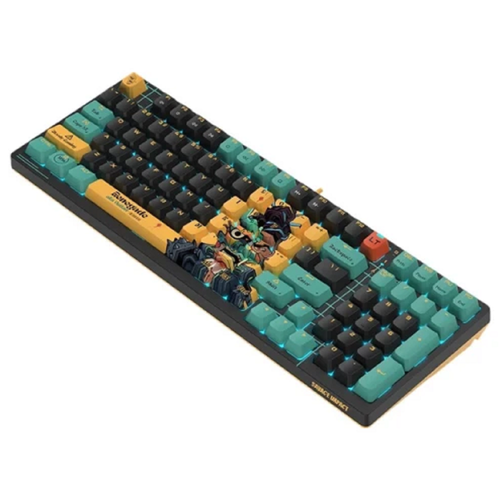 კლავიატურა A4tech Bloody AT98 Alpha, Optical Switch, Wired, USB, RGB, Keyboard, Renegade