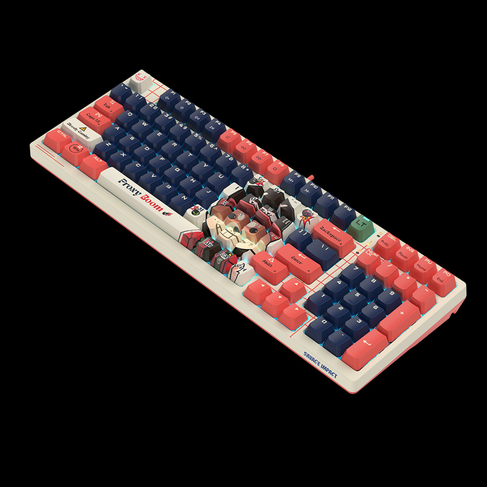 Keyboard A4tech Bloody AT98 Alpha, Optical Switch, Wired, USB, RGB, Proxy Boom