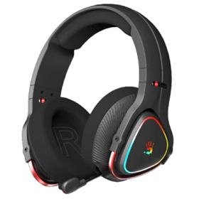 ყურსასმენი A4tech Bloody MR710, Gaming Headset, Wireless, RGB, 3.5mm, USB, Bluetooth, Black