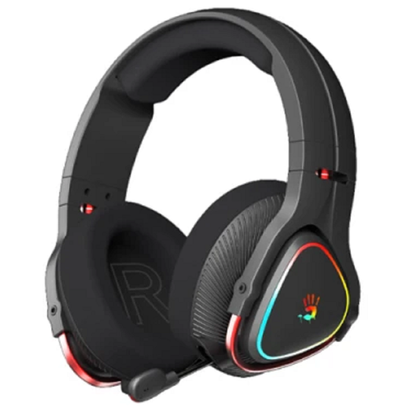 ყურსასმენი A4tech Bloody MR710, Gaming Headset, Wireless, RGB, 3.5mm, USB, Bluetooth, Black