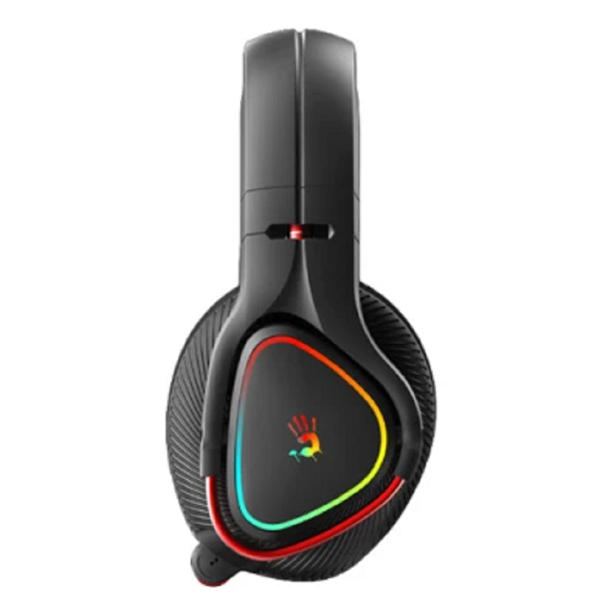 ყურსასმენი A4tech Bloody MR710, Gaming Headset, Wireless, RGB, 3.5mm, USB, Bluetooth, Black