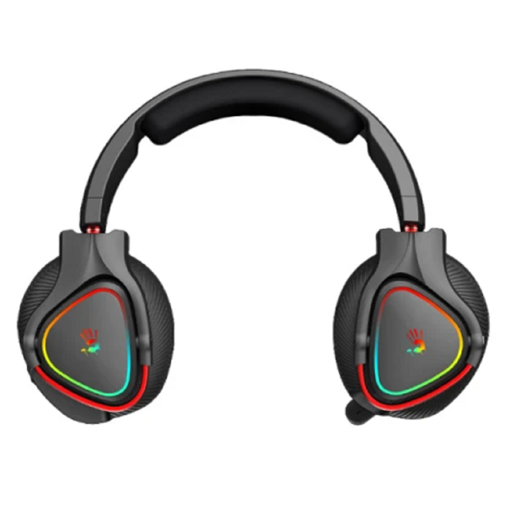 Gaming Headset A4tech Bloody MR710, Wireless, RGB, 3.5mm, USB, Bluetooth, Black