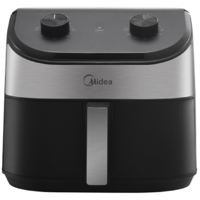 აეროგრილი Midea MF-TN45WK4, 1550W, 4.5L, Air Fryer, Black/Silver