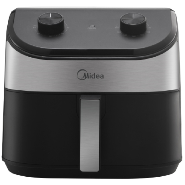 აეროგრილი Midea MF-TN45WK4, 1550W, 4.5L, Air Fryer, Black/Silver