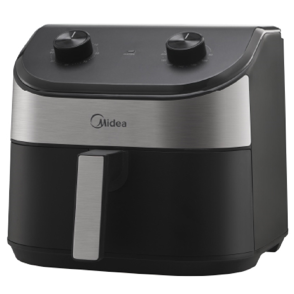აეროგრილი Midea MF-TN45WK4, 1550W, 4.5L, Air Fryer, Black/Silver