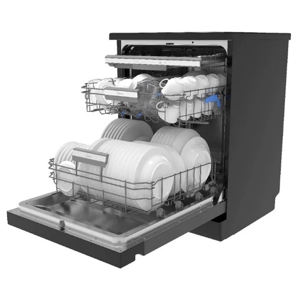 ჭურჭლის სარეცხი მანქანა Midea MFD60S510Bi, A++, 44Dba, Dishwasher, Black