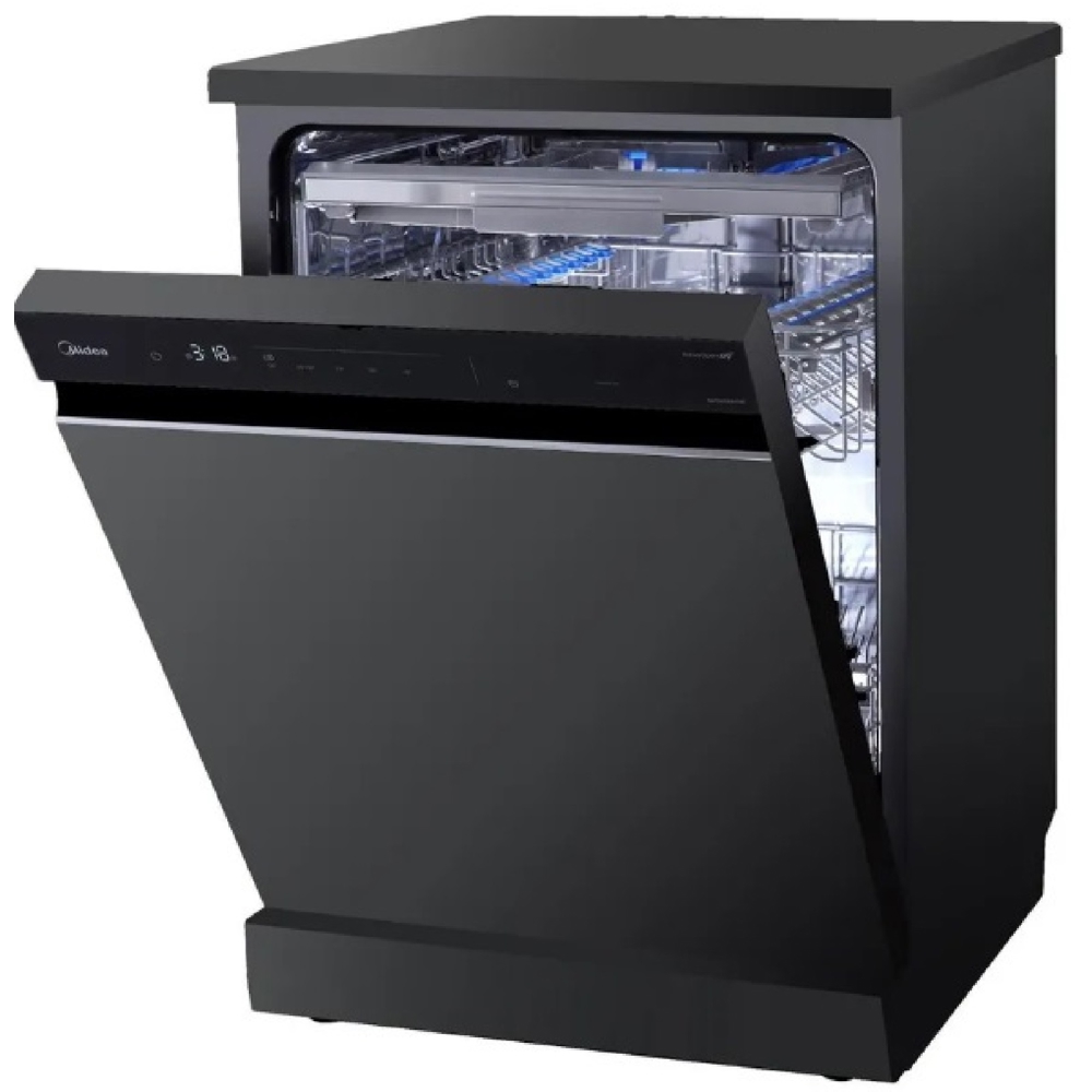 ჭურჭლის სარეცხი მანქანა Midea MFD60S510Bi, A++, 44Dba, Dishwasher, Black