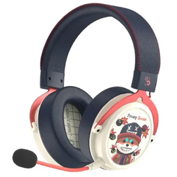 ყურსასმენი A4Tech Bloody MR595 AIO, Gaming Headset, Wireless, 3.5mm, USB, Bluetooth, Proxy Boom