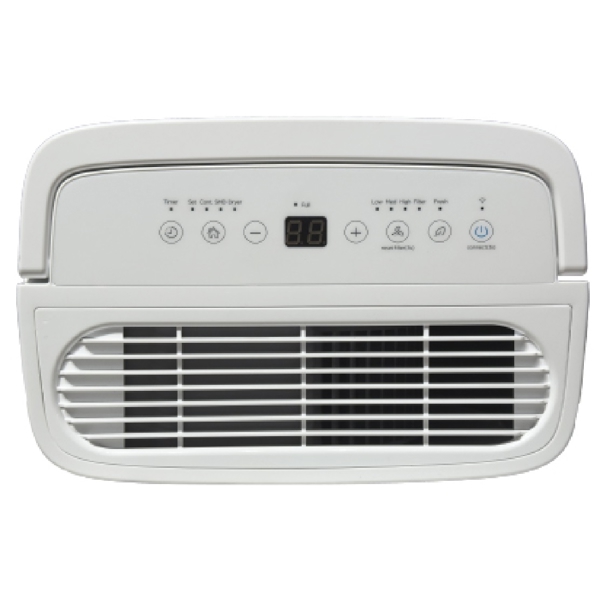 ტენის ამომშრობი Midea MDDQ-12DEN7, 35m², 1.6L, Dehumidifier, White