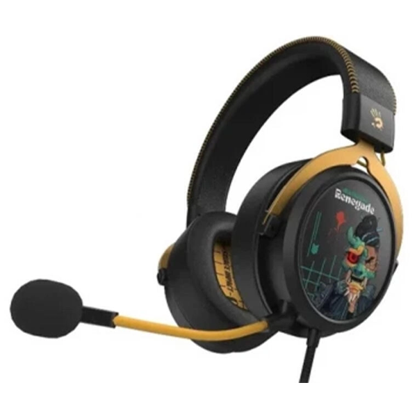 ყურსასმენი A4Tech Bloody M595 Hybridcore, Gaming Headset, Wired, USB, Renegade Midnight