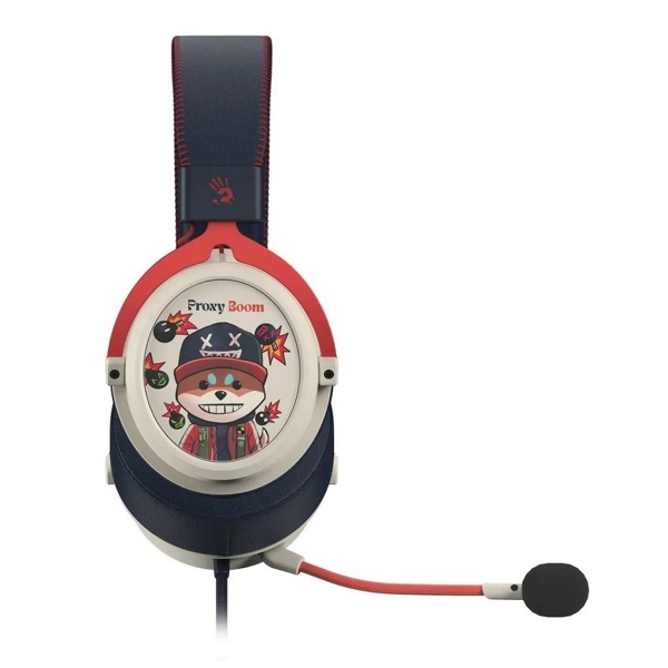 ყურსასმენი A4Tech Bloody M595 Hybridcore, Gaming Headset, Wired, USB, Proxy Boom