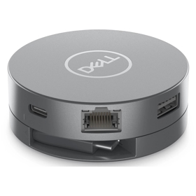 USB-C Hub Dell 470-AFKL DA305, USB 3.2, USB-C, LAN, HUB, Silver