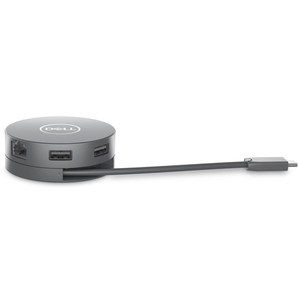 USB-C Hub Dell 470-AFKL DA305, USB 3.2, USB-C, LAN, HUB, Silver