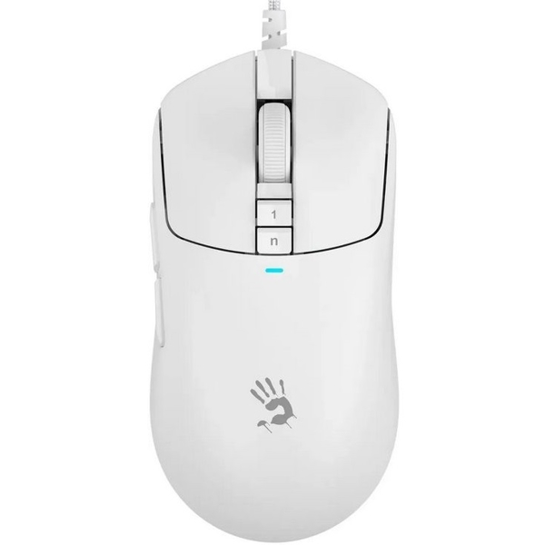 მაუსი A4Tech Bloody W72 Ultra Lightweight, Wired, USB, Gaming Mouse, White