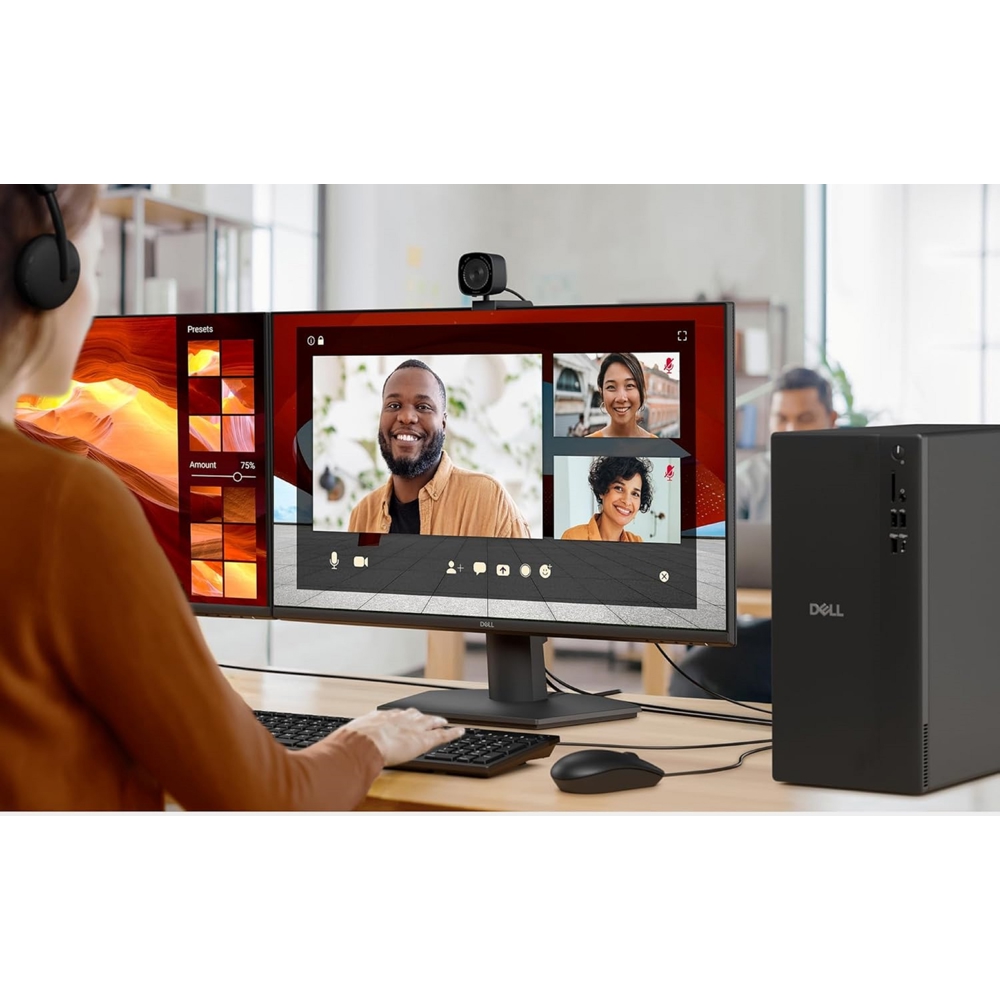 პერსონალური კომპიუტერი Dell ECT1250 Tower, i7-14700, 16GB, 1TB SSD, RTX4060 8GB, Black