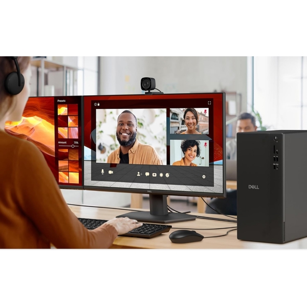 PC Dell ECT1250 Tower, i5-14400, 16GB, 1TB SSD, RTX4060 8GB, Black