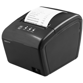 თერმული პრინტერი Posfix PF-TR80A-USE, USB, Serial, LAN, Thermal Printer, Black