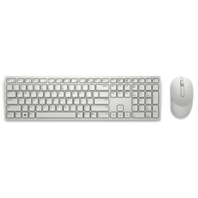 კლავიატურა+მაუსი Dell 580-AKFB, Wireless, USB, Keyboard and Mouse Combo, White