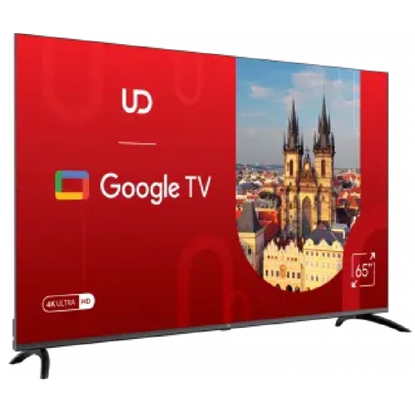ტელევიზორი UDTV 65GU6210, 65", 4K UHD, Smart TV, HDMI, USB, LAN, WIFI, BT, Black