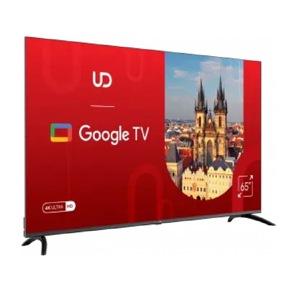TV UDTV 65GU6210, 65", 4K UHD, Smart TV, HDMI, USB, LAN, WIFI, BT, Black