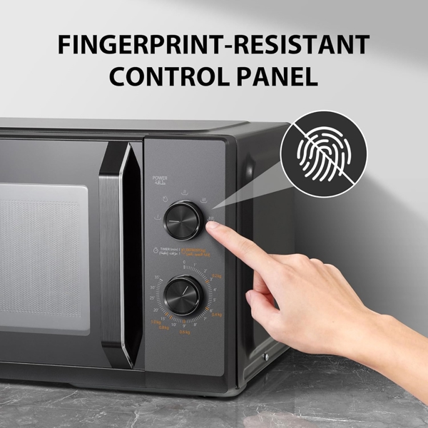 Microwave Oven Toshiba MW3-MM25PE(BK), 800W, 25L, Black